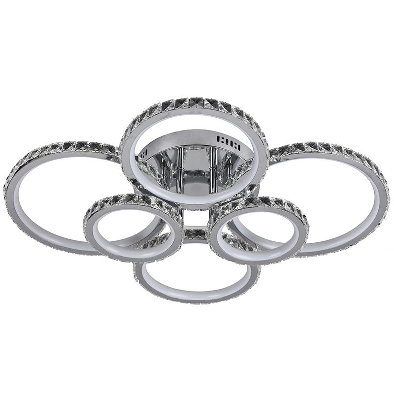 LED stropné svietidlo + diaľkový ovládač 205W - J2301/CH – Obrázok 5