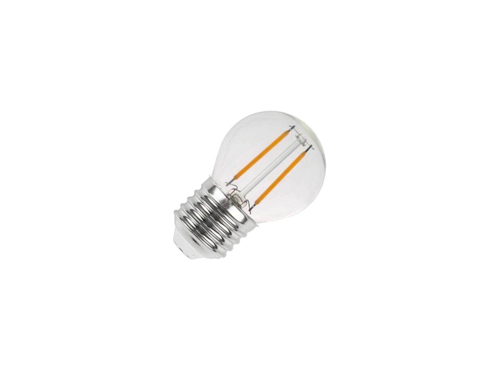 LED žiarovka / filament 2W - G45 / E27 / 3000K - ZLF815 – Obrázok 3