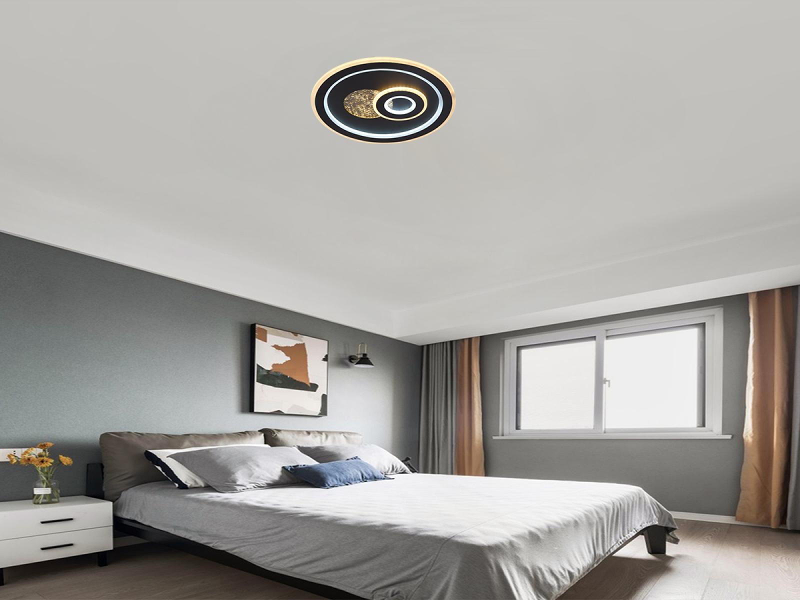 LED stropné svietidlo + diaľkový ovládač 95W - J1324/B – Obrázok 12
