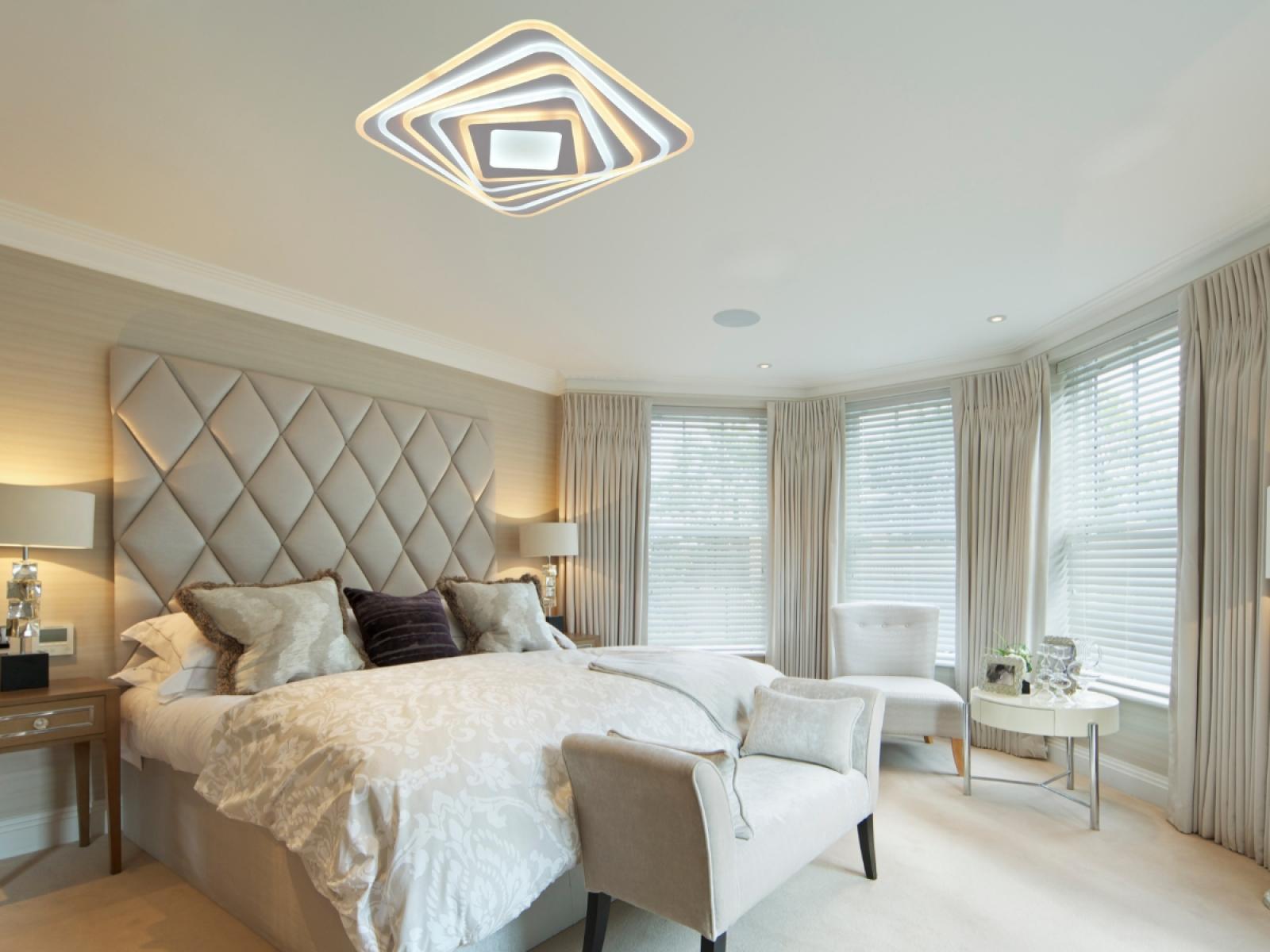 LED stropné svietidlo + diaľkový ovládač 150W - J1302/W – Obrázok 14