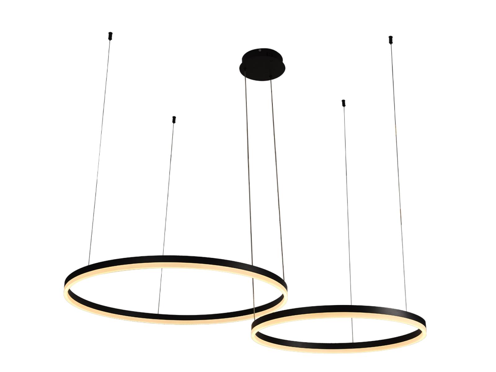 LED závesná lampa s diaľkovým ovládačom 70W – Obrázok 12