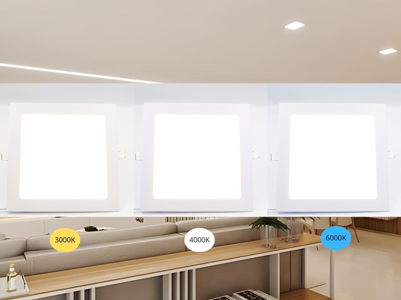 LED vsadený panel 18W / PS / SMD / CCT / WH - LPL234 – Obrázok 6