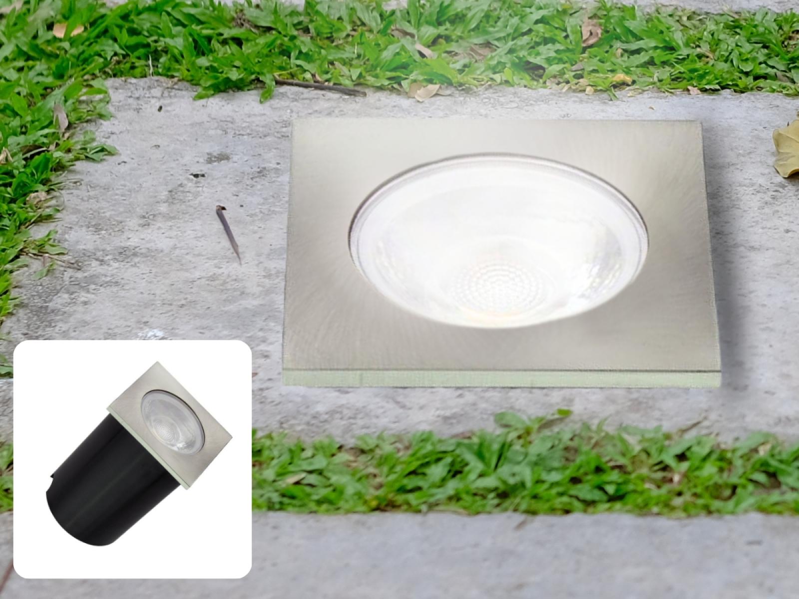 LED vonkajšie podlahové svietidlo 4W / IP67 GL511 / 4000K - LGL524S – Obrázok 7