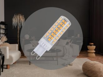 LED stmievateľná žiarovka 6W - G9