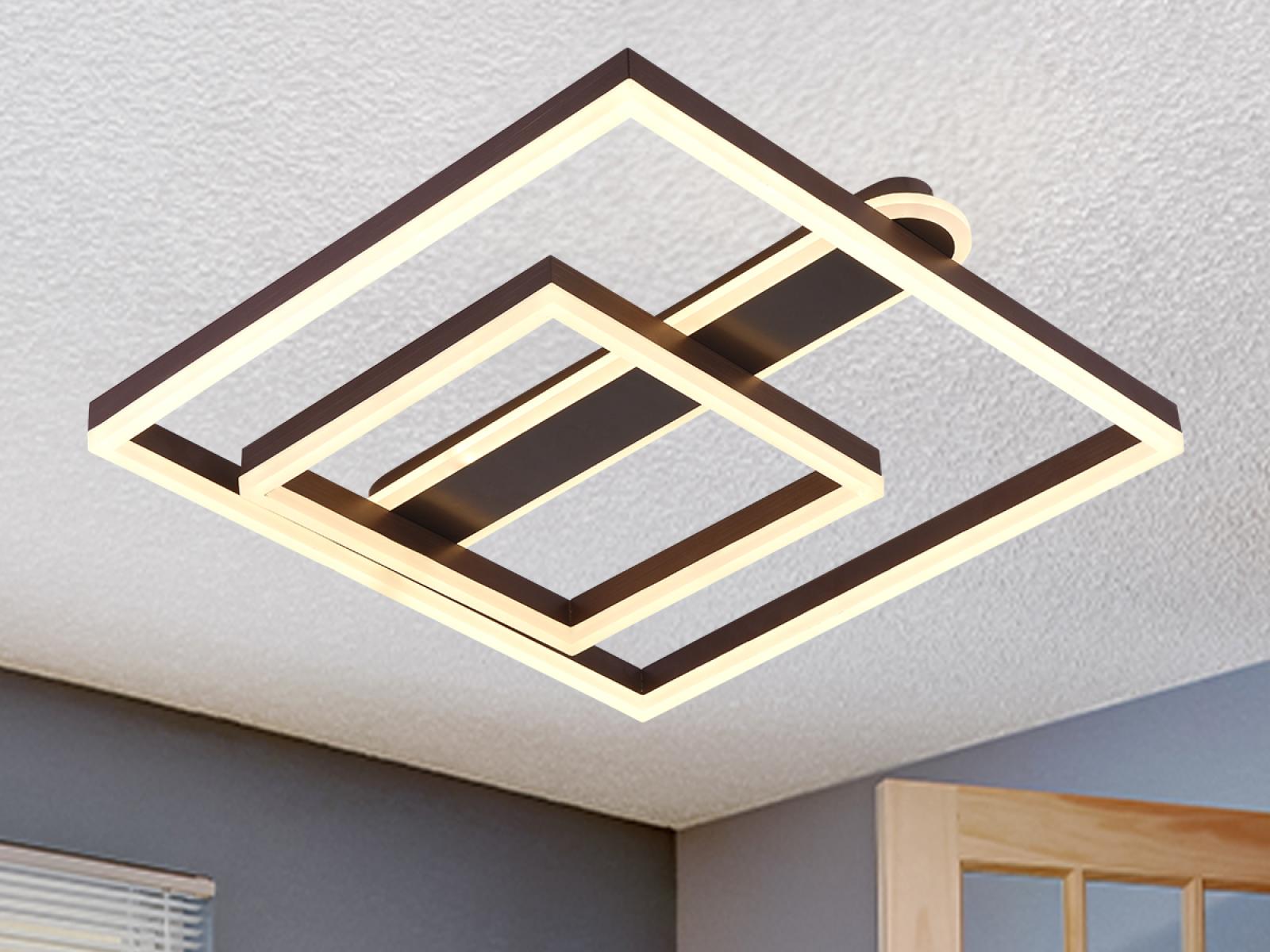LED stropné svietidlo s diaľkovým ovládačom 95W - J3367/BR – Obrázok 2