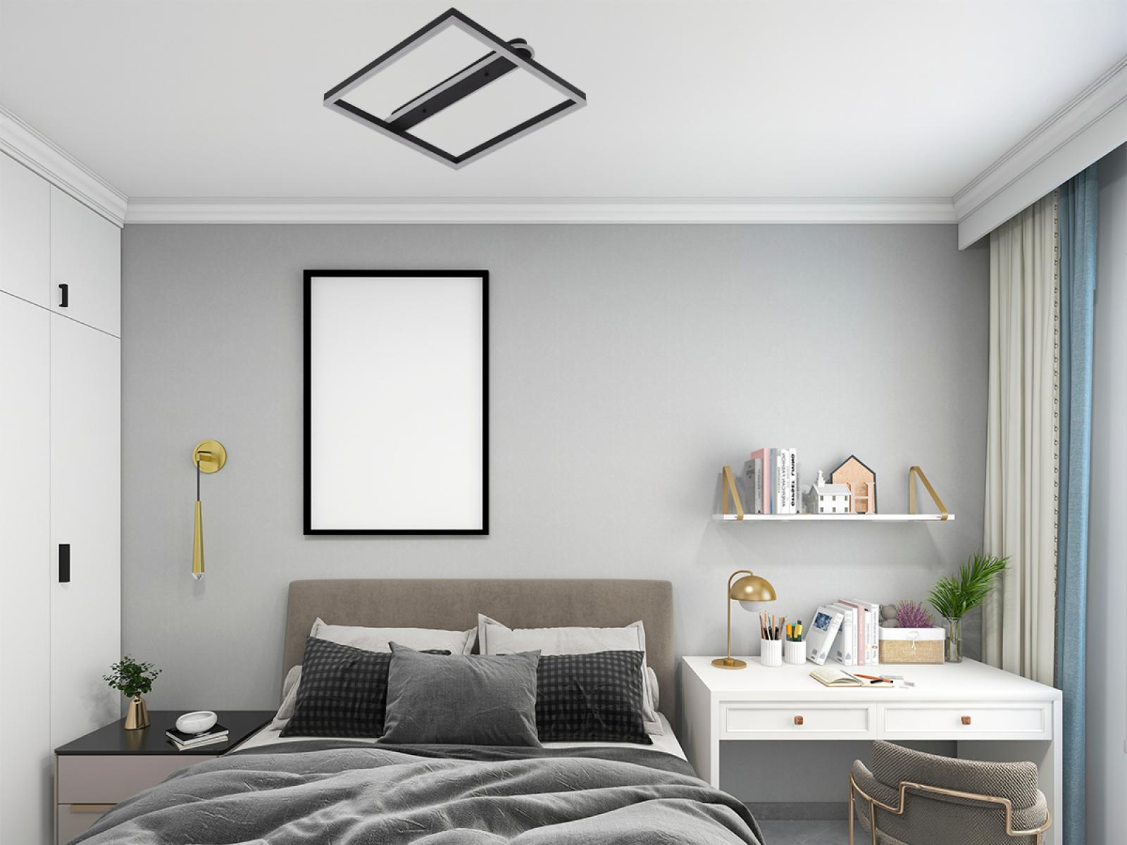 LED stropné svietidlo s diaľkovým ovládačom 60W - J3361/B – Obrázok 6