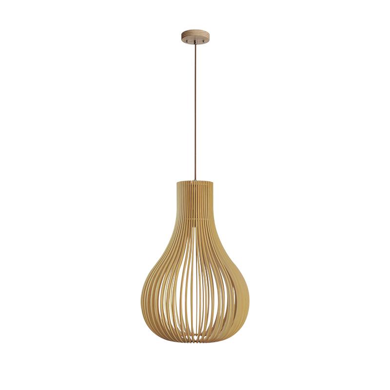 Závesný luster z masívneho dreva E27 / 310 - WRE081 – Obrázok 3