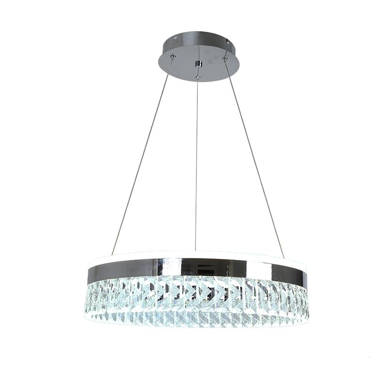 LED luxusné závesné krištáľové svietidlo s diaľkovým ovládačom 90W - TA2300/CH – Obrázok 9
