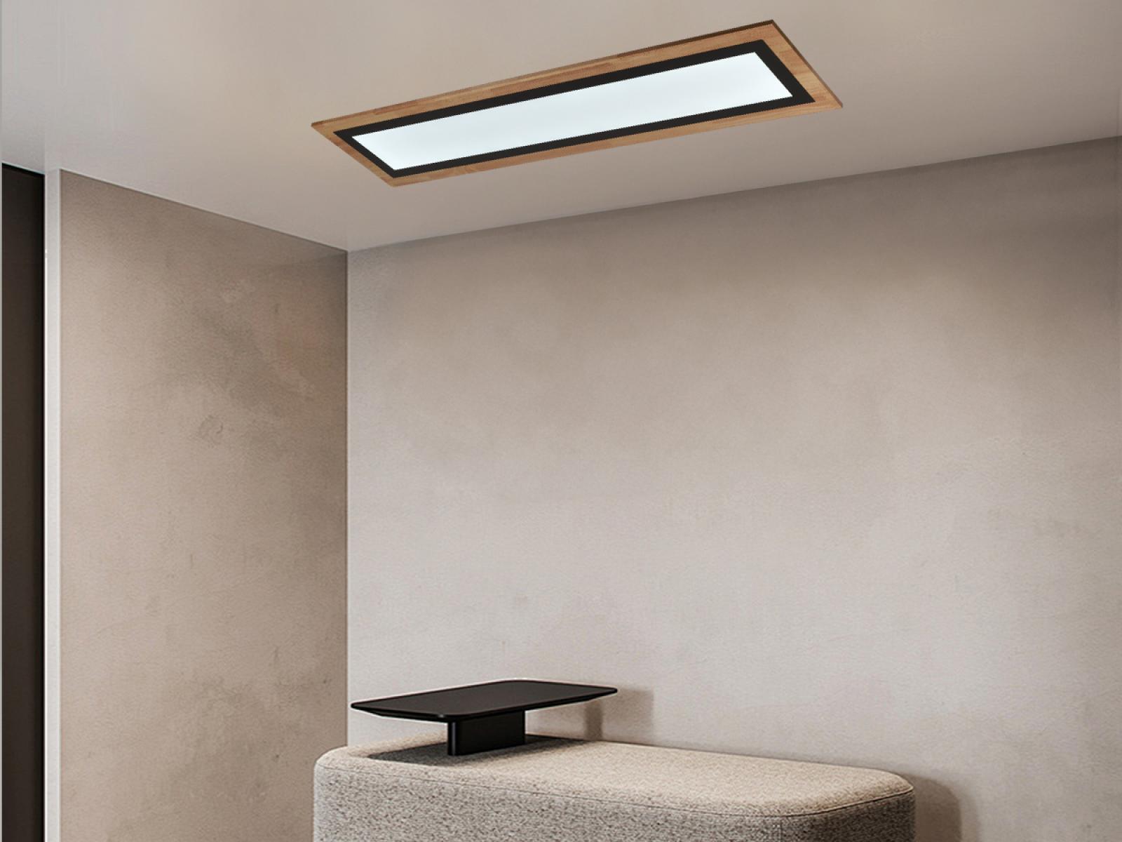 LED stropné svietidlo s diaľkovým ovládačom 55W - J1353/BW – Obrázok 3