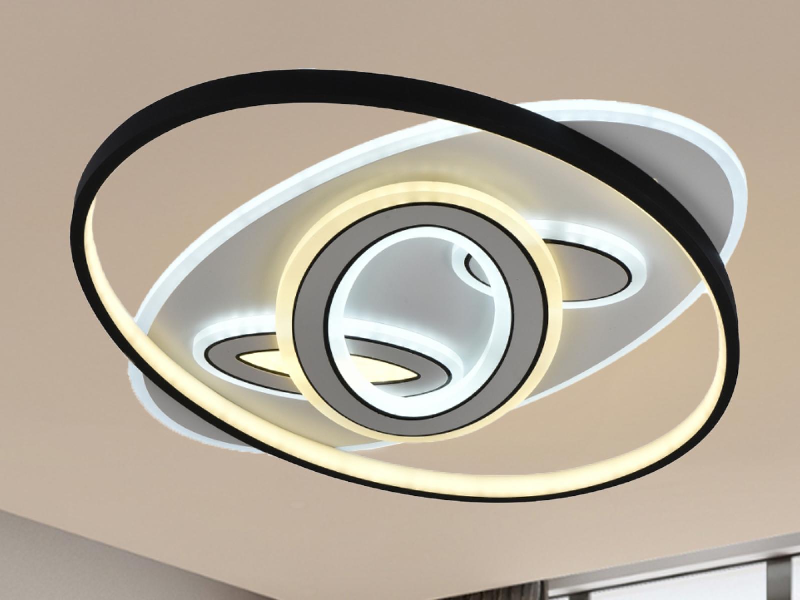 LED stropné svietidlo s diaľkovým ovládačom 105W - J1335/W – Obrázok 8