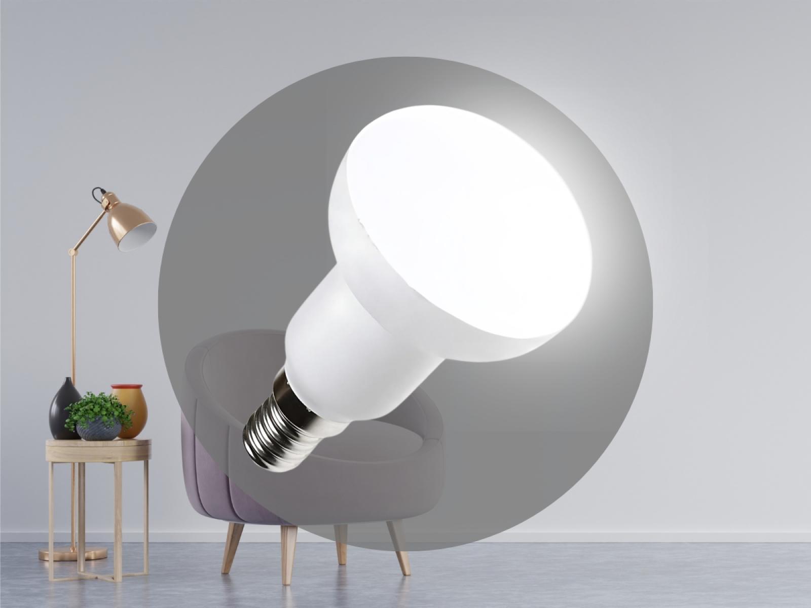 LED žiarovka 5W - R50 / E14 / SMD – Obrázok 3