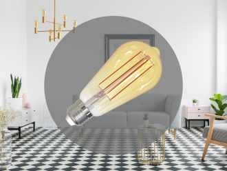 LED žiarovka / filament SLIM 4,5W VINTAGE