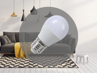 LED žiarovka 8W - G45 / E27 / SMD