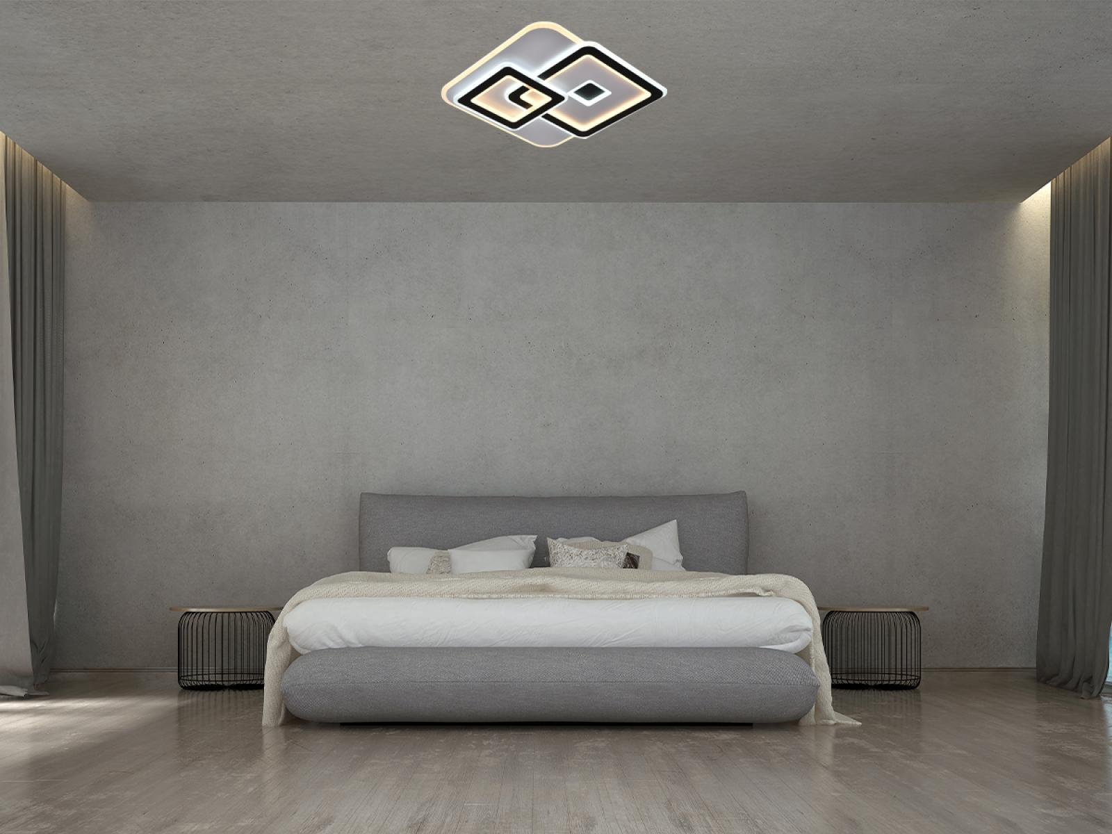 LED stropné svietidlo + diaľkový ovládač 145W - J1312/WB – Obrázok 5