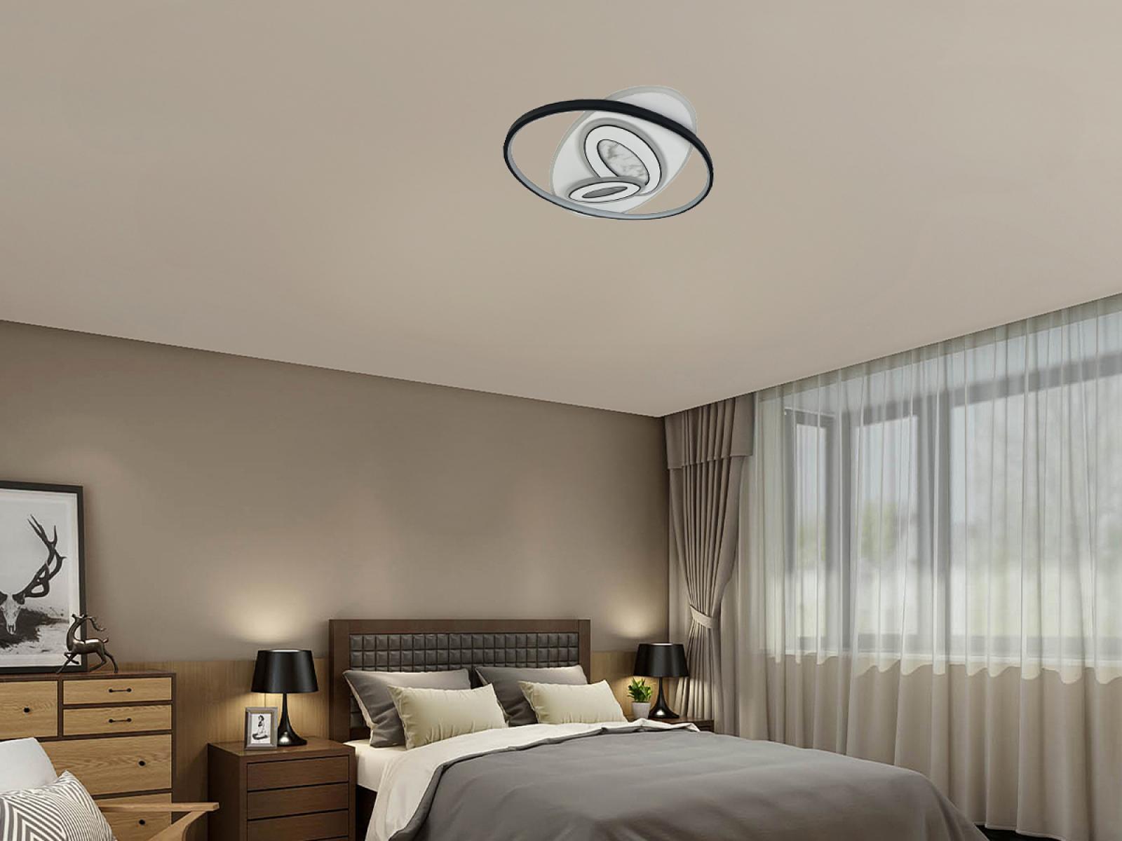 LED stropné svietidlo s diaľkovým ovládačom 105W - J1337/W – Obrázok 8