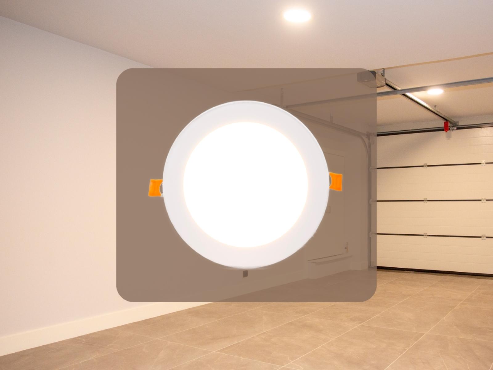 LED vsadený panel 12W / PR / SMD / 2800K / WH - LPL113 – Obrázok 3