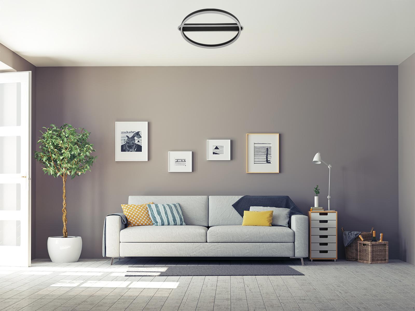 LED stropné svietidlo s diaľkovým ovládačom 60W - J3360/B – Obrázok 8