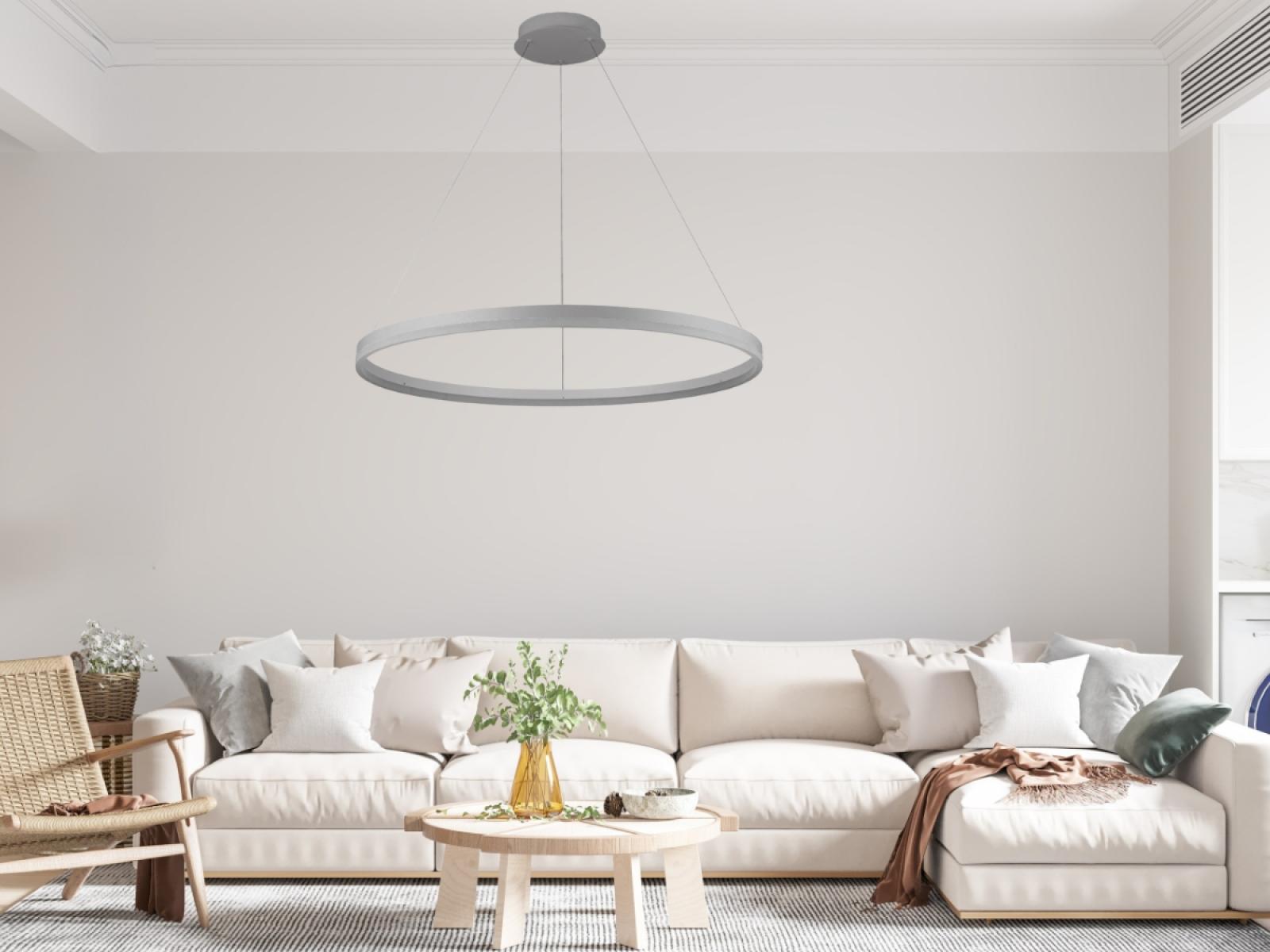 LED visiace svietidlo + diaľkový ovládač 55W - J4309/S – Obrázok 10