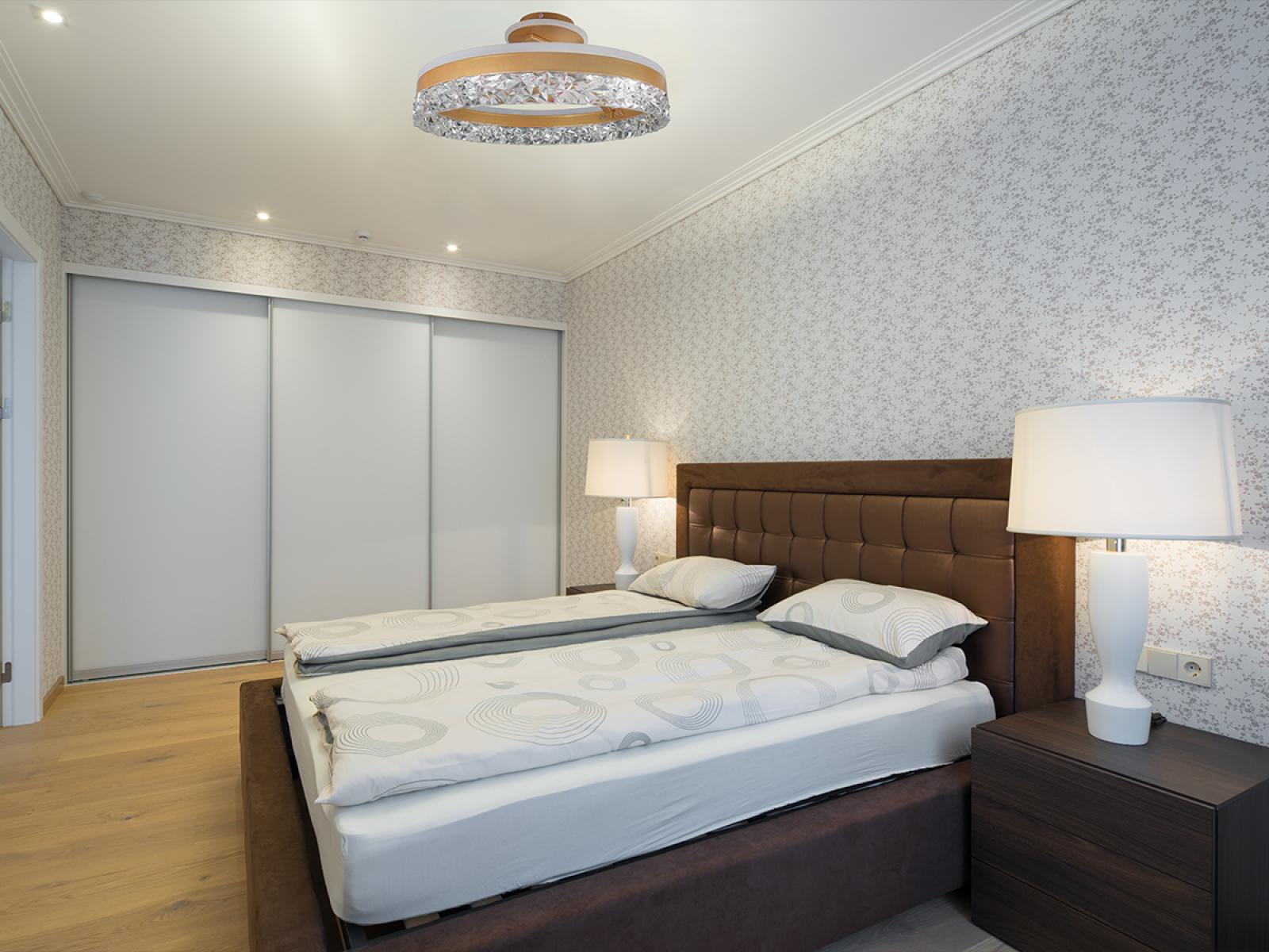 LED luxusné stropné krištáľové svietidlo s diaľkovým ovládačom 85W - TA1306/G – Obrázok 11
