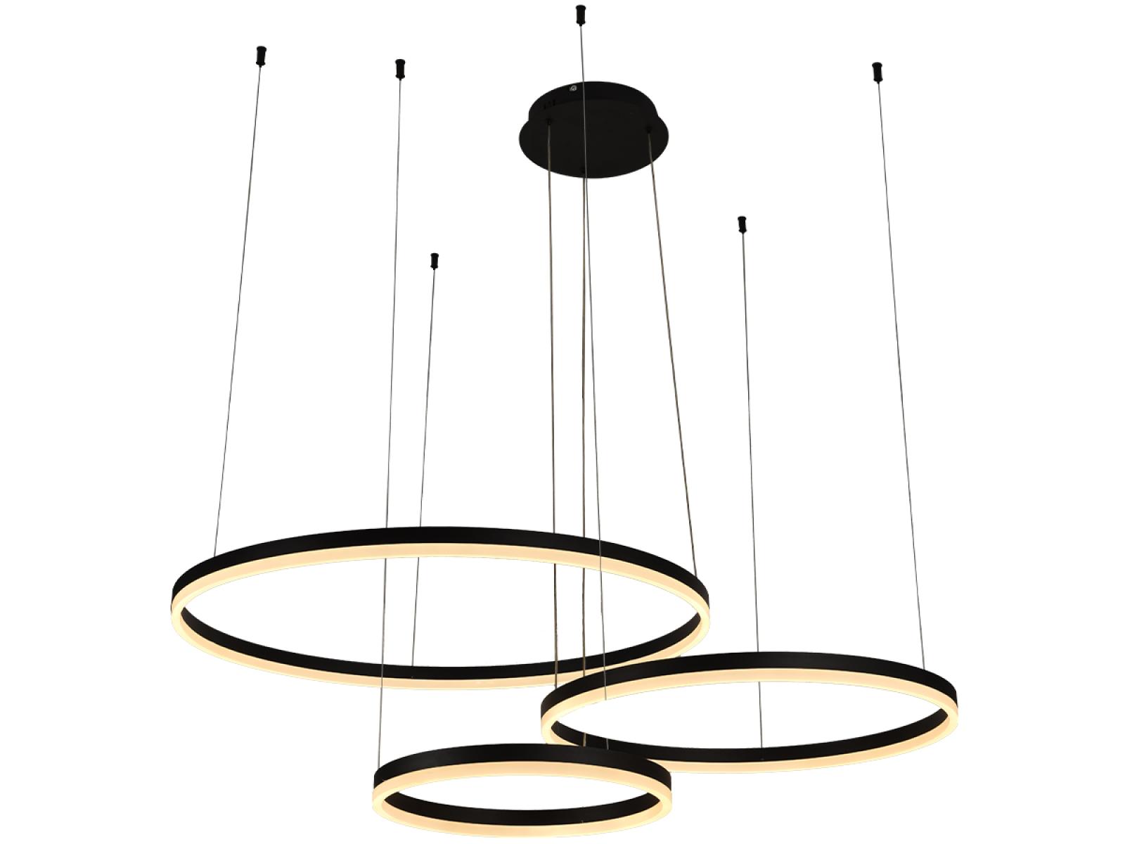 LED závesné svietidlo s diaľkovým ovládačom 125W – Obrázok 10