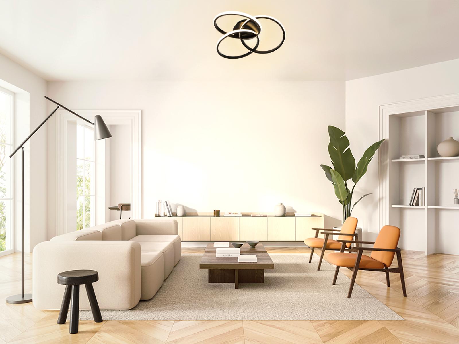 LED stropné svietidlo s diaľkovým ovládačom 70W - TA1328/B – Obrázok 13