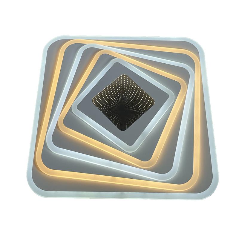 LED stropná lampa + diaľkový ovládač 150W - J1317/W – Obrázok 12