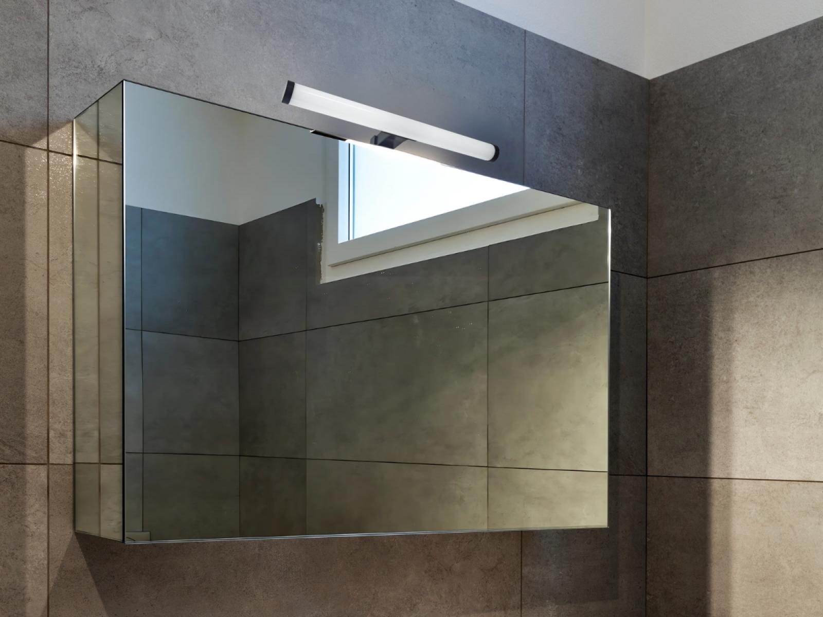 LED kúpeľňové svietidlo 8W / IP44 / 300 / 4000K - LNL7720/BK – Obrázok 10