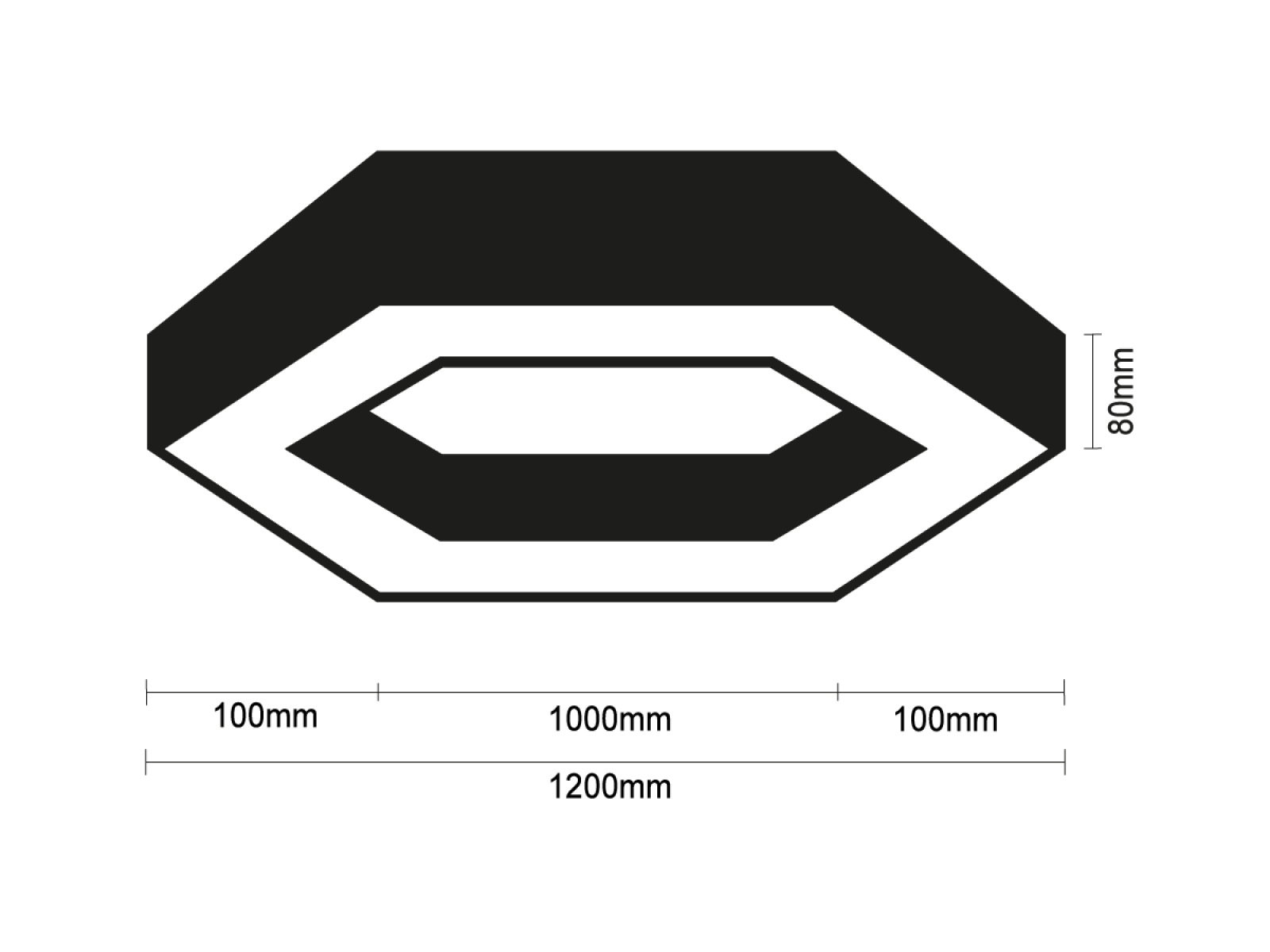 LED stropnica 110W - CL7634 – Obrázok 7