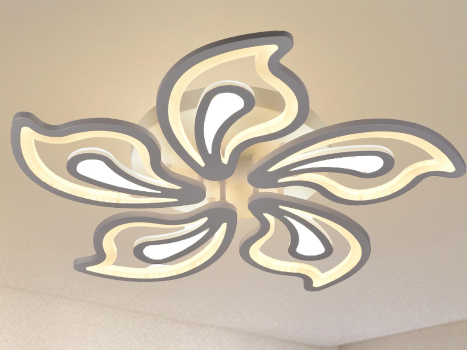 LED stropná lampa + diaľkový ovládač 125W - J3316/W – Obrázok 9