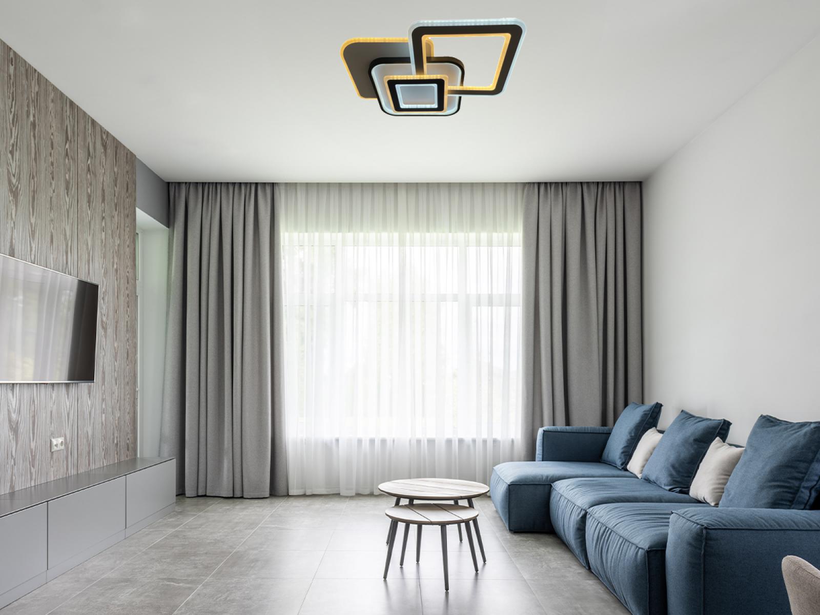 LED stropné svietidlo s diaľkovým ovládačom 105W - J1339/W – Obrázok 8