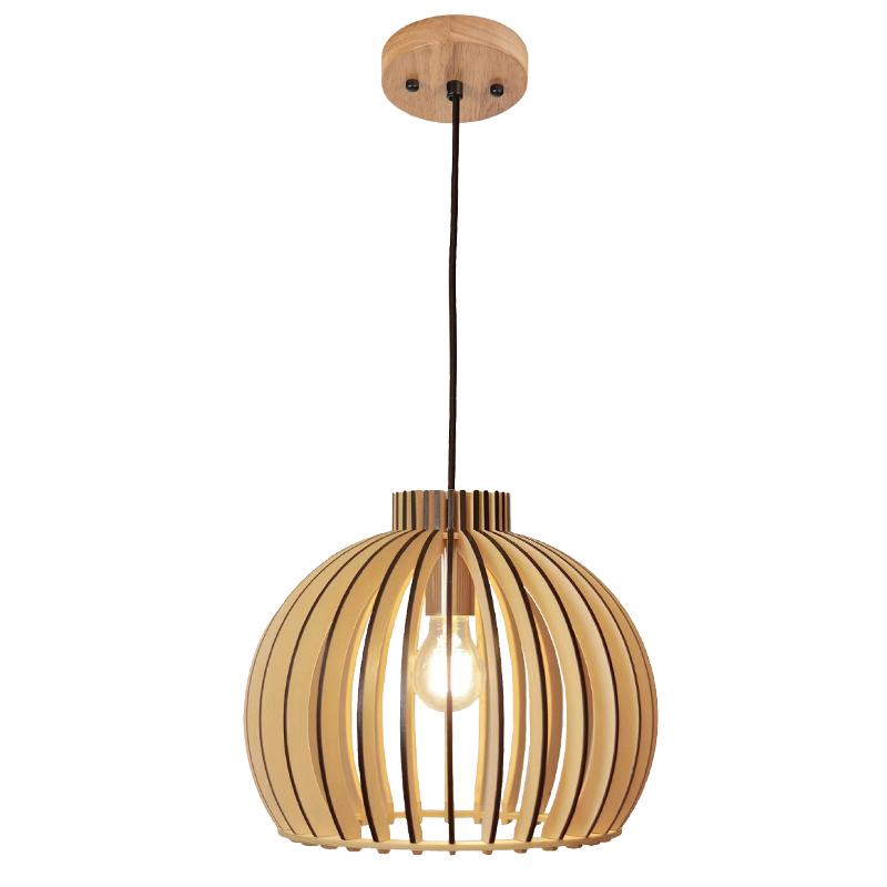 Závesný luster z masívneho dreva E27 / 450 - WRE142 – Obrázok 6