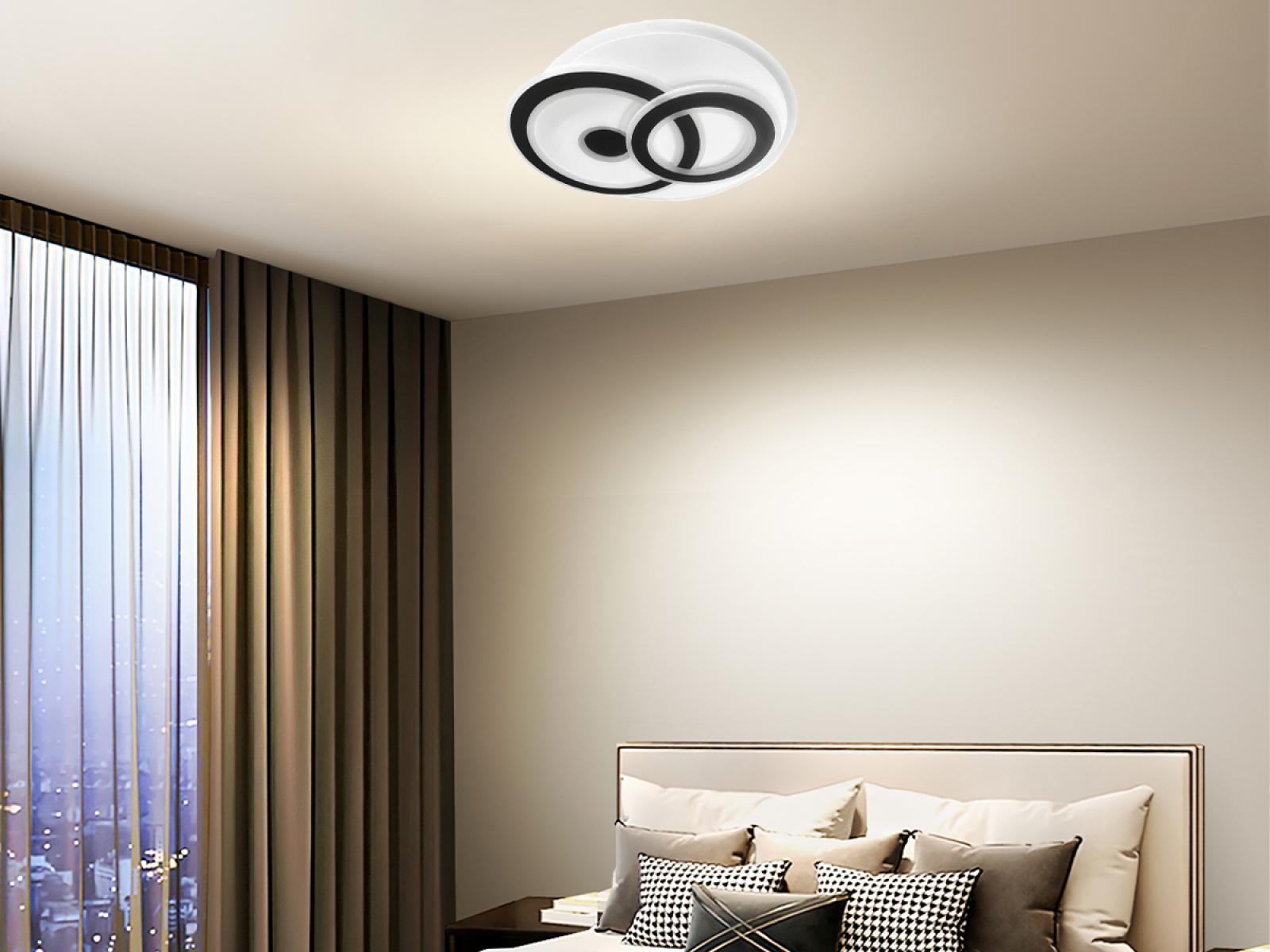 LED stropná lampa + diaľkový ovládač 105W - J1311/WB – Obrázok 14