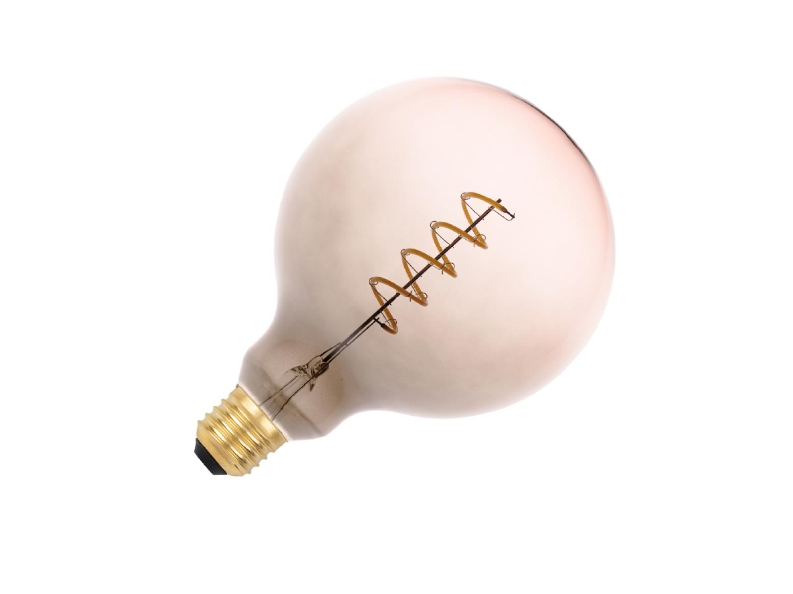LED dekoratívna žiarovka / filament SPIRAL 4W GREY - PINK - G125 / E27 / 2000K - ZSF123 – Obrázok 2