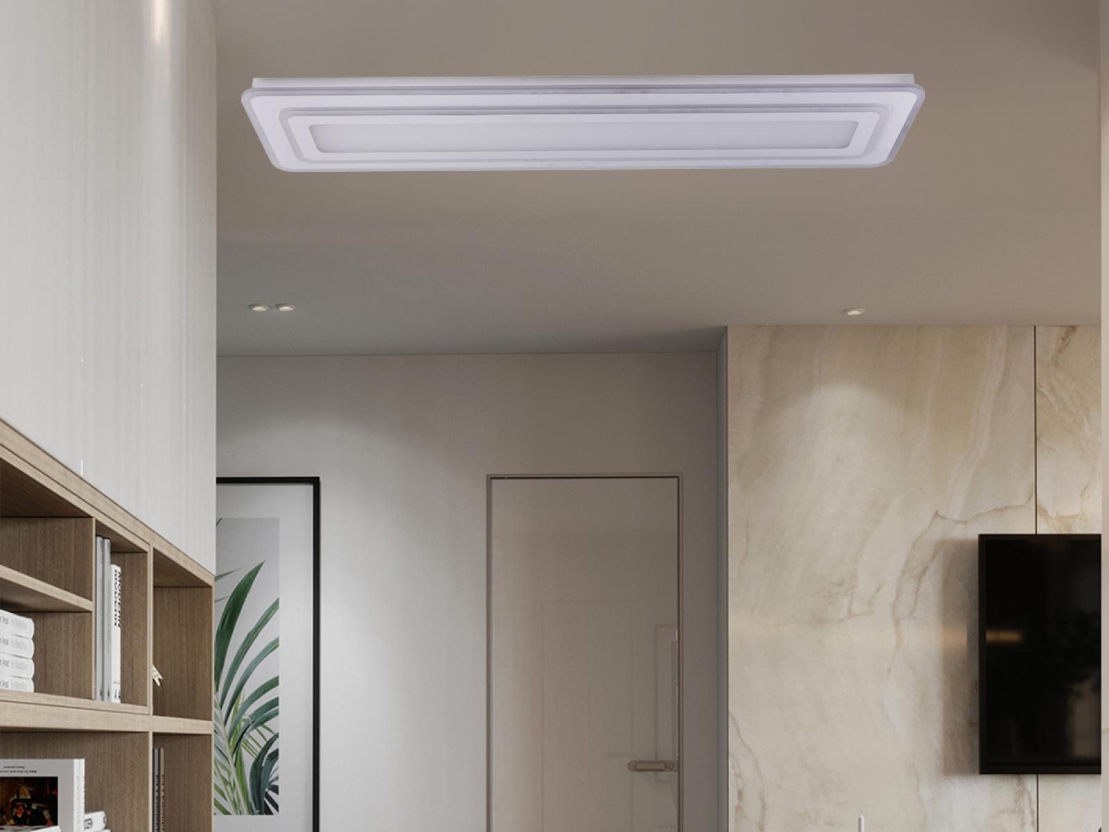 LED stropná lampa s diaľkovým ovládačom 170W - J1343/W – Obrázok 2