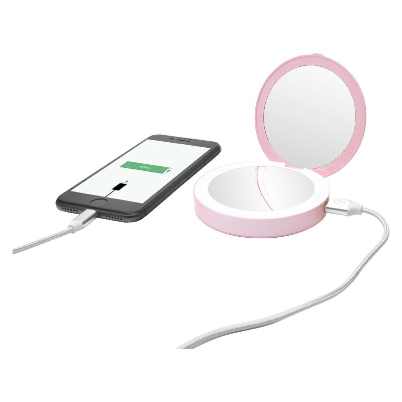 LED nabíjacie zrkadlo s powerbankou - ML01R – Obrázok 6
