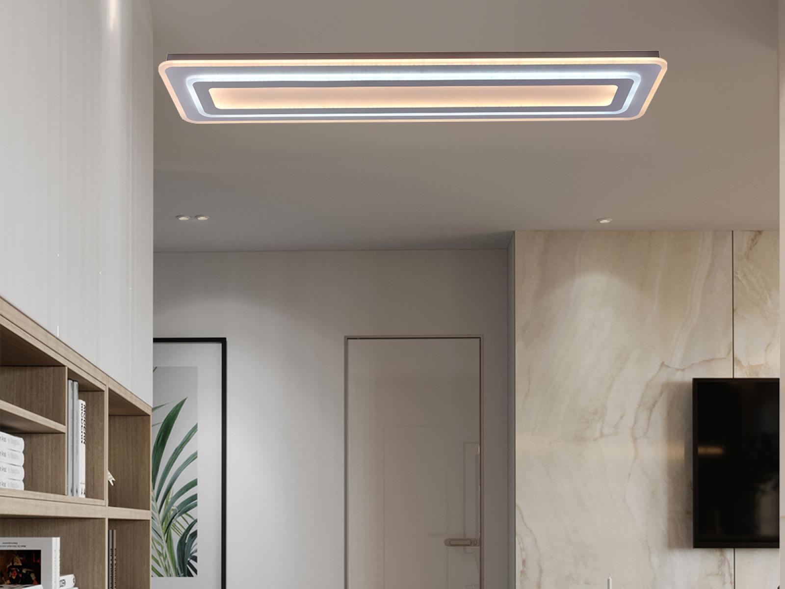 LED stropná lampa s diaľkovým ovládačom 170W - J1343/W – Obrázok 8