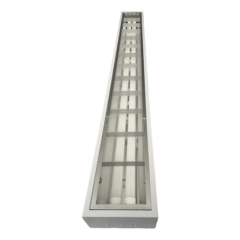 Biele žiarivkové prisadené svietidlo na 2 x T8 ( 120cm LED trubica ) - TL301 – Obrázok 7