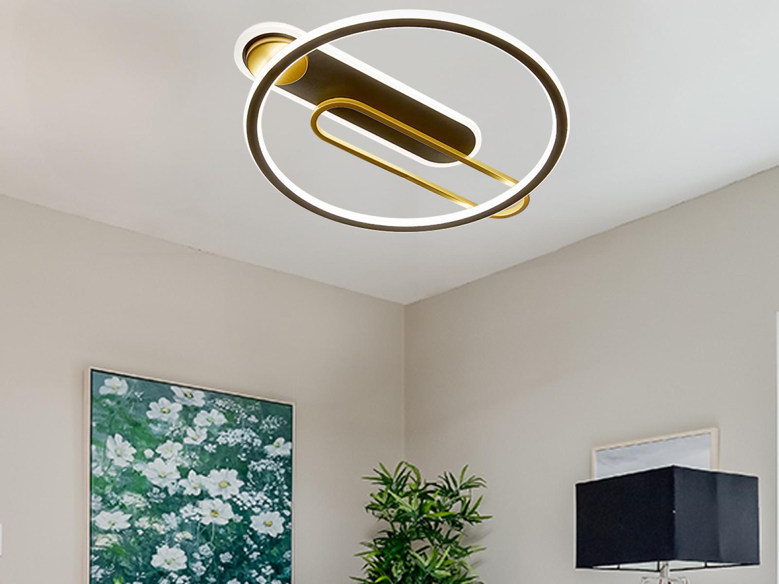 LED stropné svietidlo s diaľkovým ovládačom 60W - TB1306/BG – Obrázok 8