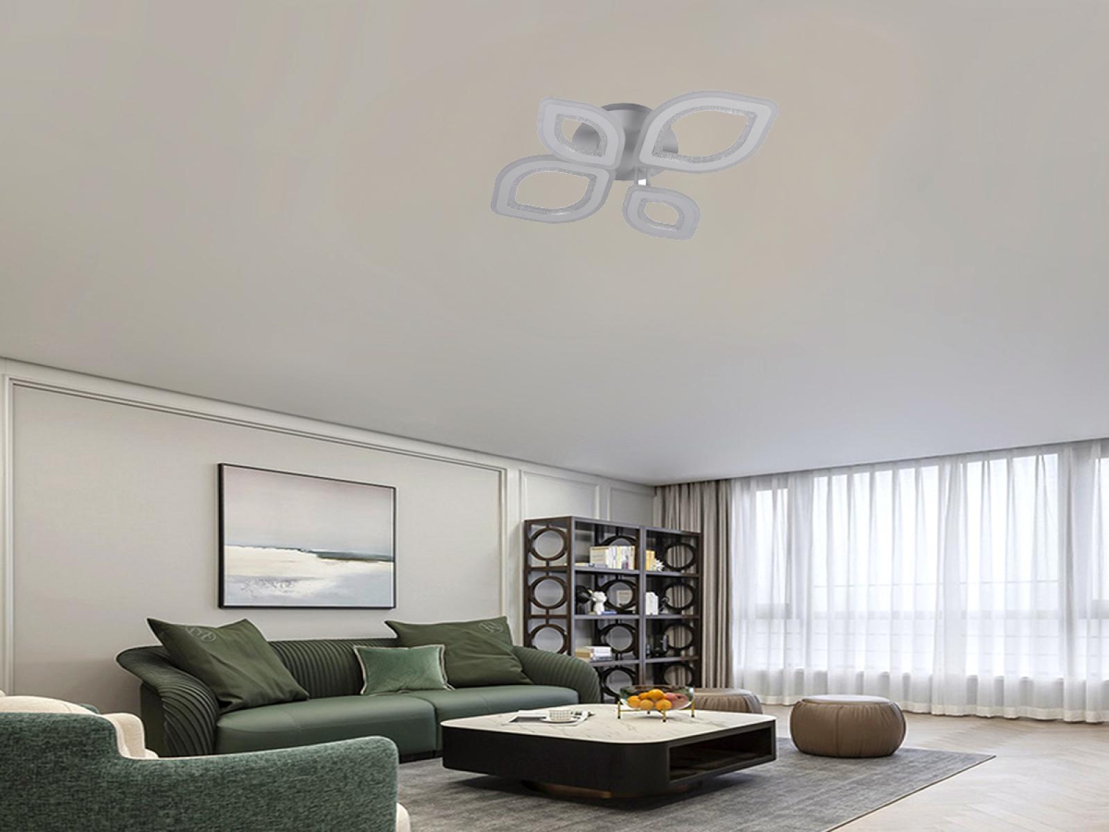 LED stropné svietidlo s diaľkovým ovládačom 95W - J3348/W – Obrázok 11