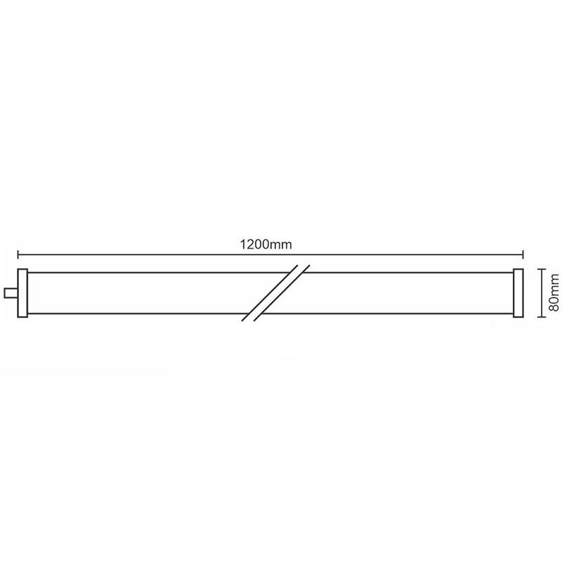 LED technické svietidlo 40W / IP69K / IK10 LKW / 1200 / 4000K - LNL423 – Obrázok 4