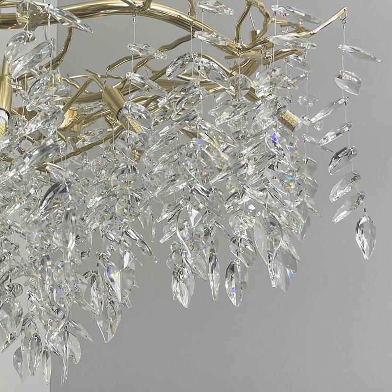 Luxusný závesný krištáľový luster 12 x G9 - CA011/800 – Obrázok 9