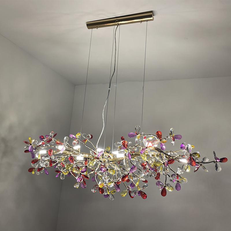 Luxusný závesný krištáľový luster 13 x G9 - CA032/1200L – Obrázok 5