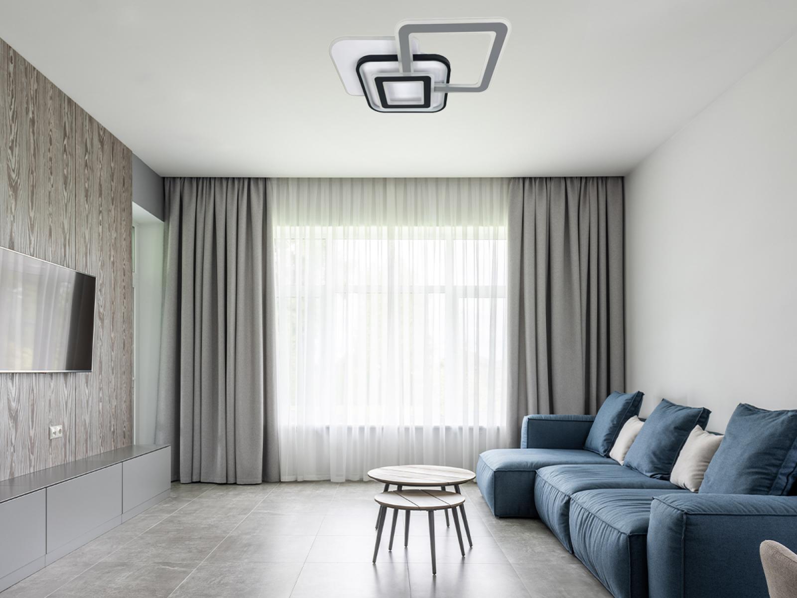 LED stropné svietidlo s diaľkovým ovládačom 105W - J1339/W – Obrázok 3