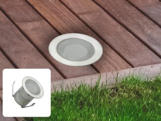 LED vonkajšie podlahové svietidlo 0,6W / IP67 FL103 / 2800K - LFL112