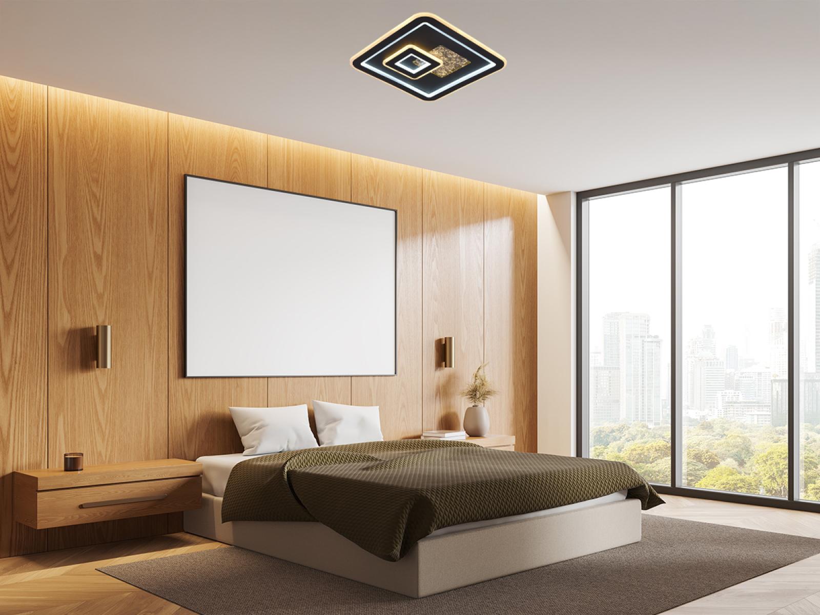 LED stropná lampa + diaľkový ovládač 110W - J1323/B – Obrázok 14