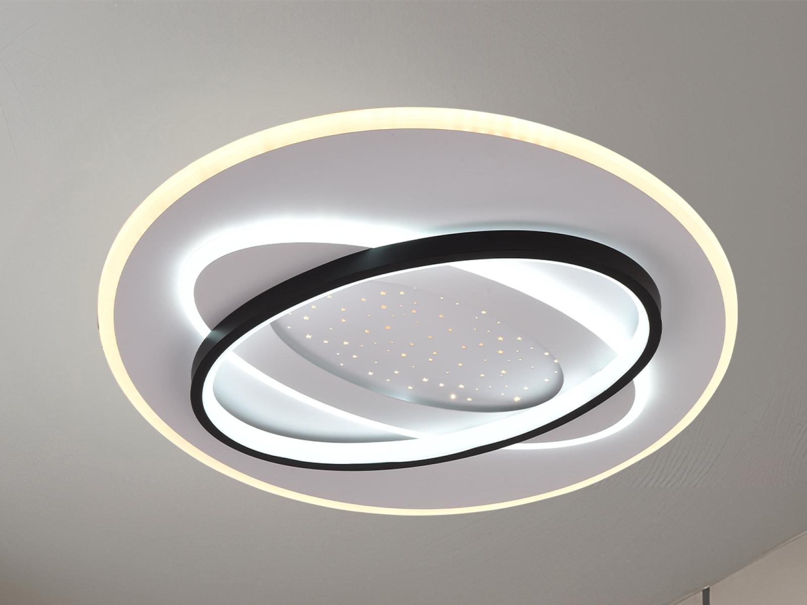 LED stropná lampa + diaľkový ovládač 90W - J1359/W – Obrázok 8