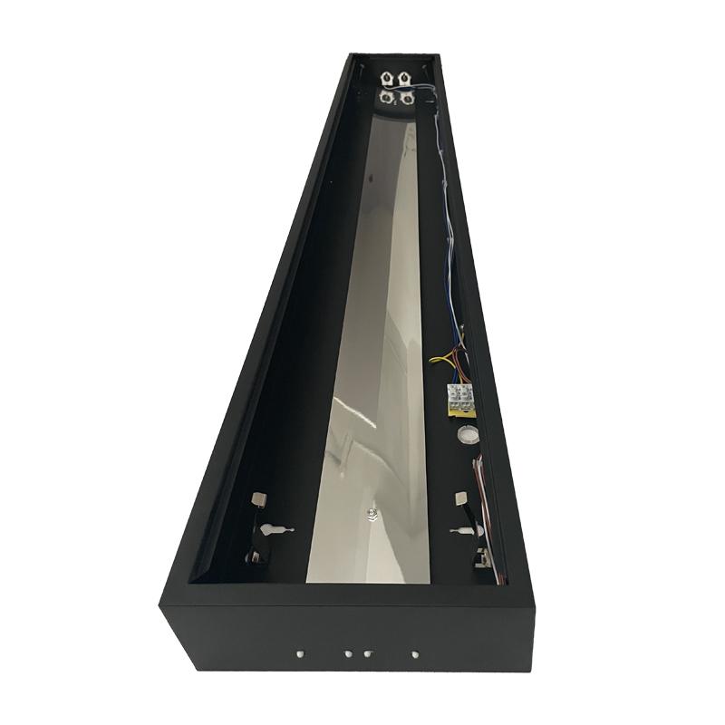 Čierne žiarivkové prisadené svietidlo na 2 x T8 ( 120cm LED trubica ) - TL302B – Obrázok 13