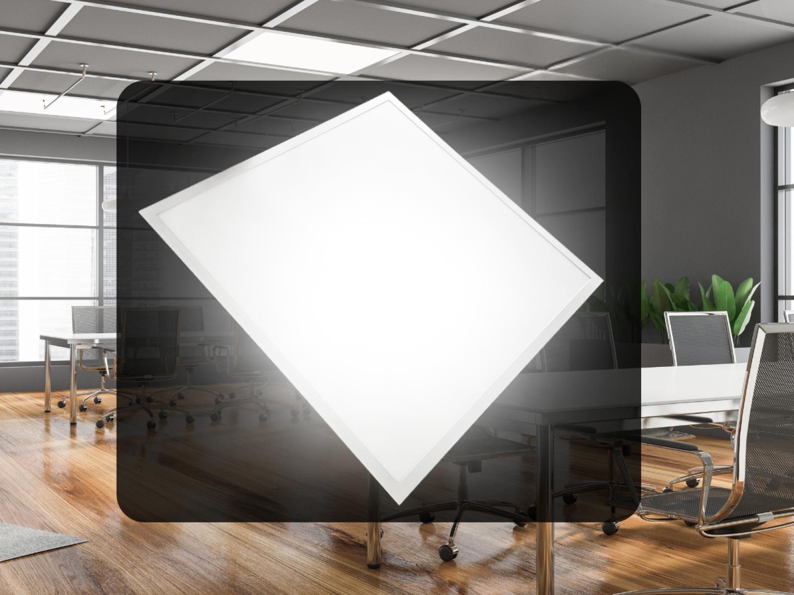 LED podhľadový panel backlite 32W / 595x595 / SMD / 4000K / WH - PL5523 – Obrázok 3