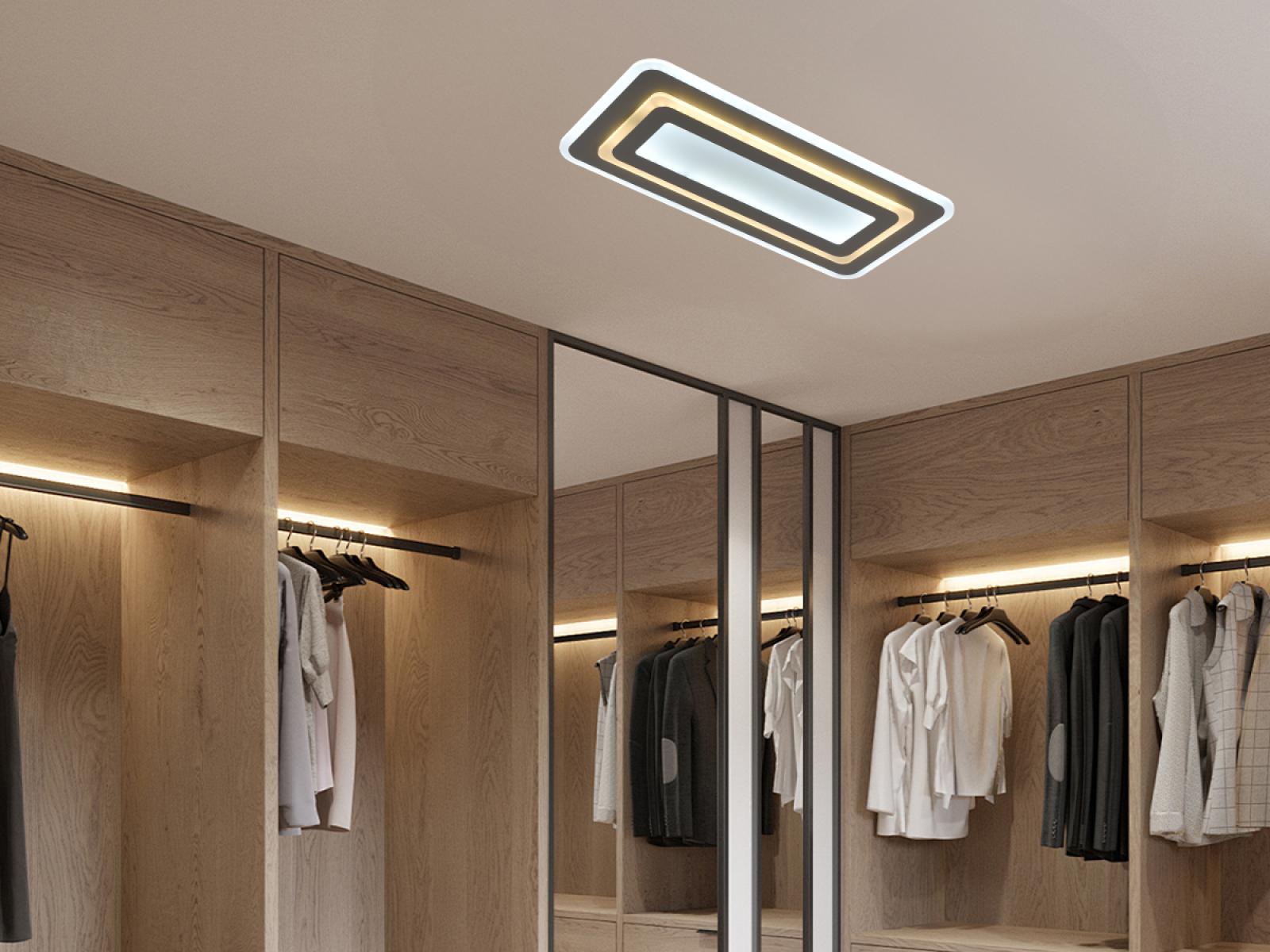LED stropná lampa s diaľkovým ovládačom 85W - J1345/S – Obrázok 6