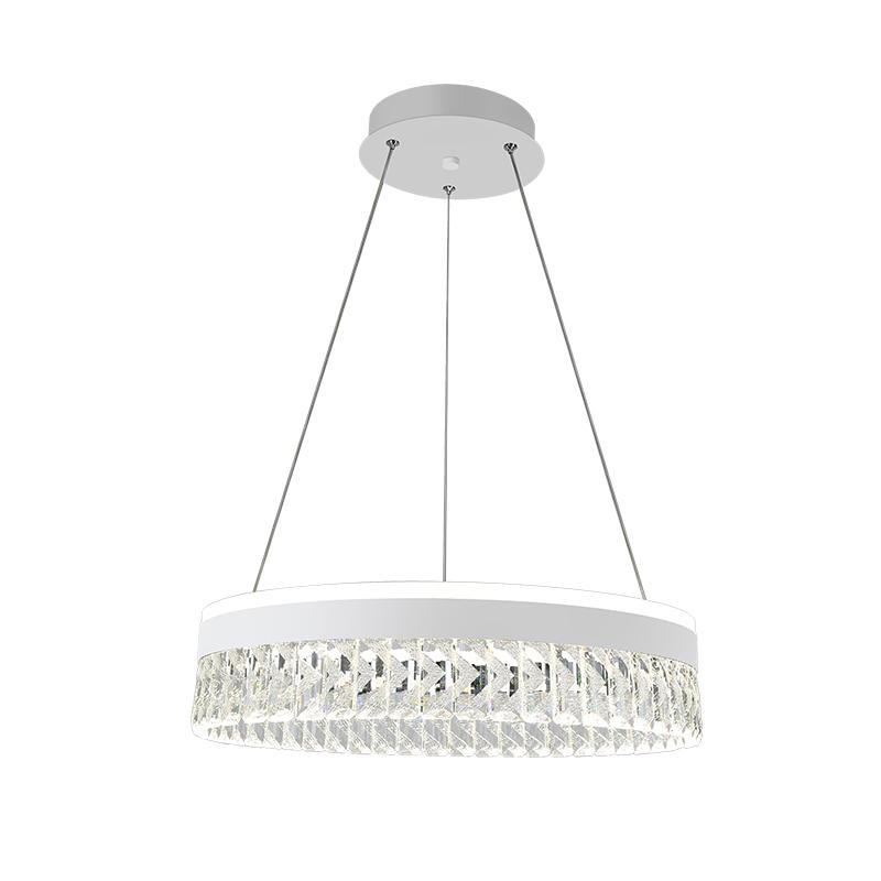 LED luxusné závesné krištáľové svietidlo s diaľkovým ovládačom 90W - TA2300/W – Obrázok 13